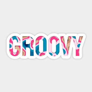 Groovy Sticker